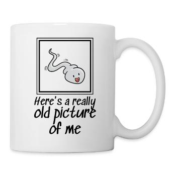 Here's a Really Old Picture of Me - Mug - white - Right