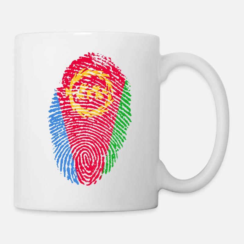 Eritrea - Tasse - Weiß