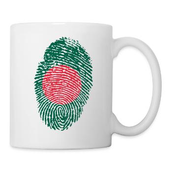 Bangladesch - Tasse - Weiß - Rechts