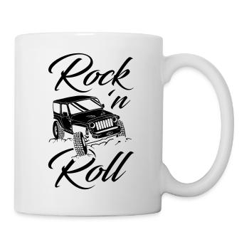 Rock and Roll Jeeps - Mug blanc - blanc - Droite