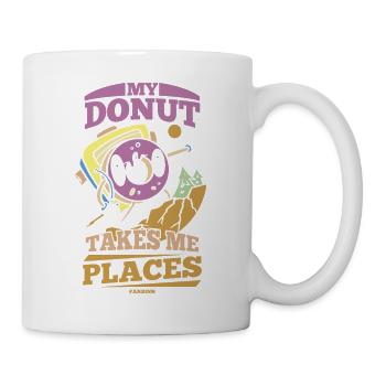 Donut Sweets Donuts Food Baker Gift - Mug - white - Right