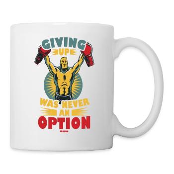 Motivation - Tasse - Weiß - Rechts
