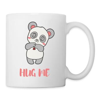 hug me - baby give me a hug - Mug - white - Right