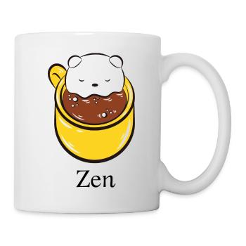 Coffee and cat, caffeine dose - Mug - white - Right
