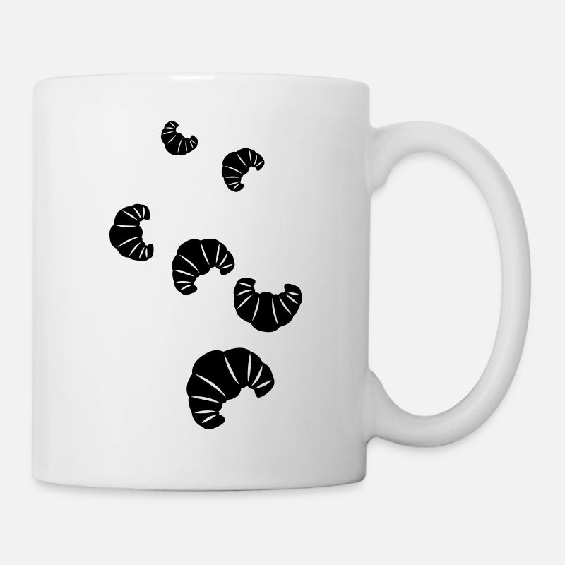 Croissant Symbol - Tasse - Weiß
