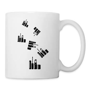 Make Up Cosmetics Icon - Mug - white - Right