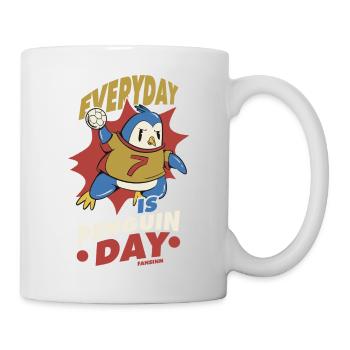 Everyday Is Penguin Day - Mug - white - Right