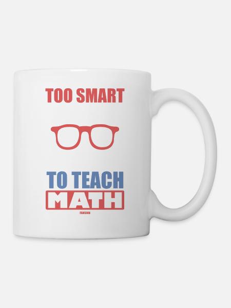 Mathématiques Math Mathématicien Math Professeur Cadeau - Mug blanc - blanc