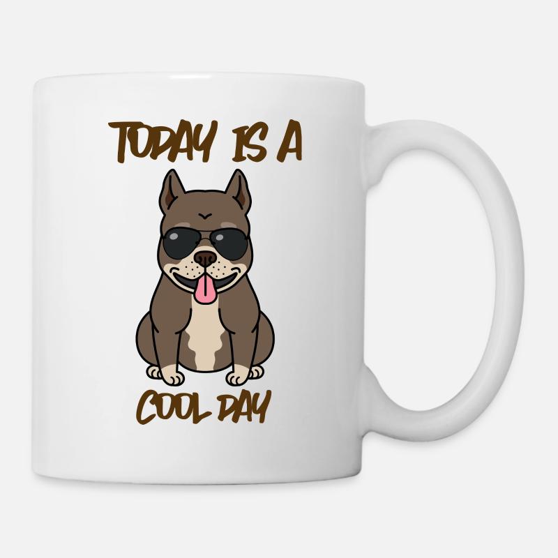 Today is a cool Day Dog - Mug - white