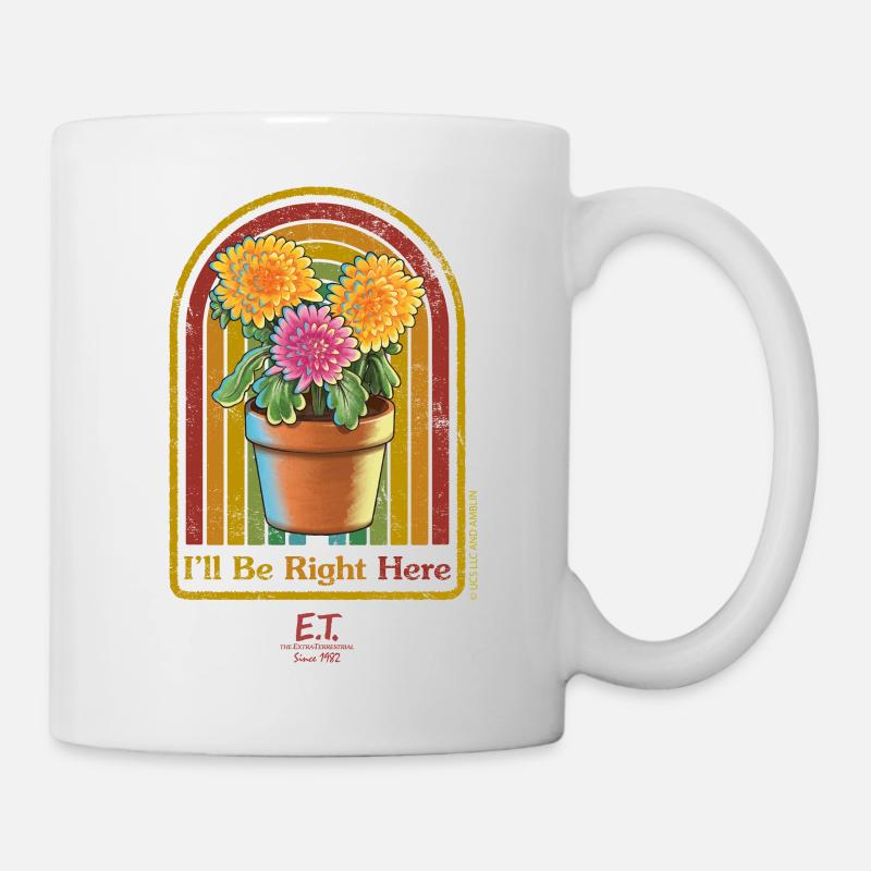 E.T. The Extra-Terrestrial I´ll Be Right Here - Mug - white