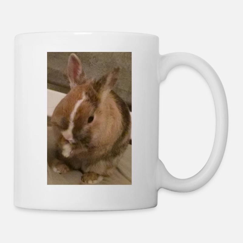 Kaninchen - Tasse - Weiß