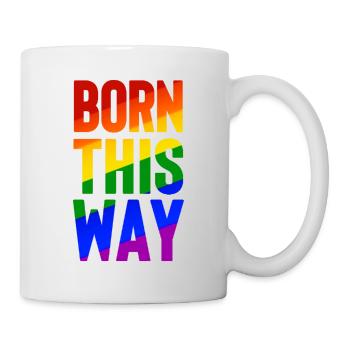 So geboren - Tasse - Weiß - Rechts