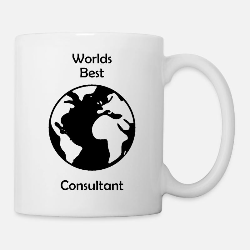 Meilleur consultant au monde - Mug blanc - blanc