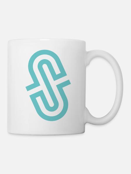 S Bekleidungsmarke - Tasse - Weiß