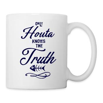 HOUTA TRUTH - Mug blanc - blanc - Droite