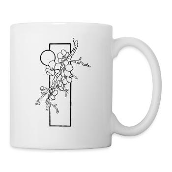 Apple Branch - Tasse - Weiß - Rechts