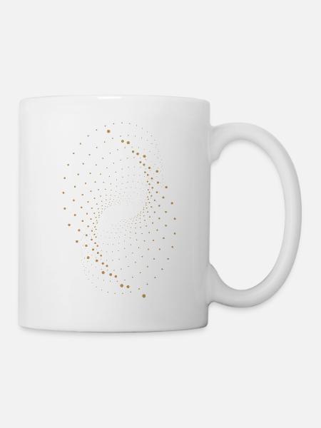 Abstract dot design - Mug - white