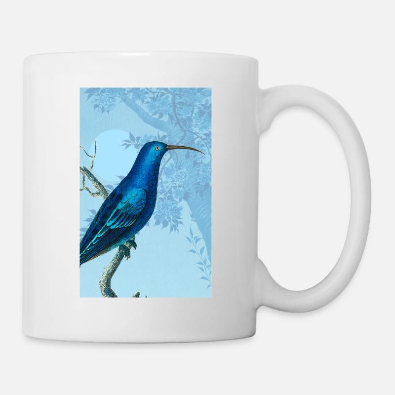 Magical Blue Bird - Mug - white