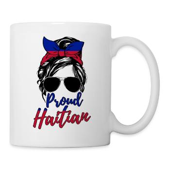 Stolze Haitianische Frau - Tasse - Weiß - Rechts