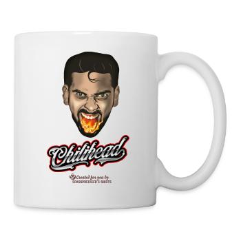 Chili T-Shirt Chilihead - Mug - white - Right