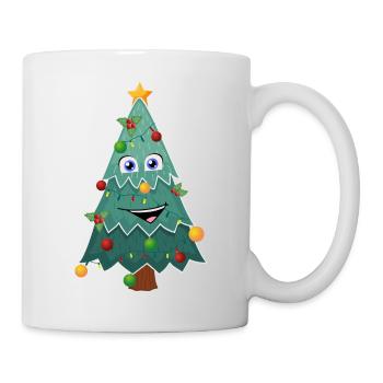 Happy Christmas Tree - Mug - white - Right