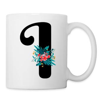 Brief Ich habe geblüht - Tasse - Weiß - Rechts