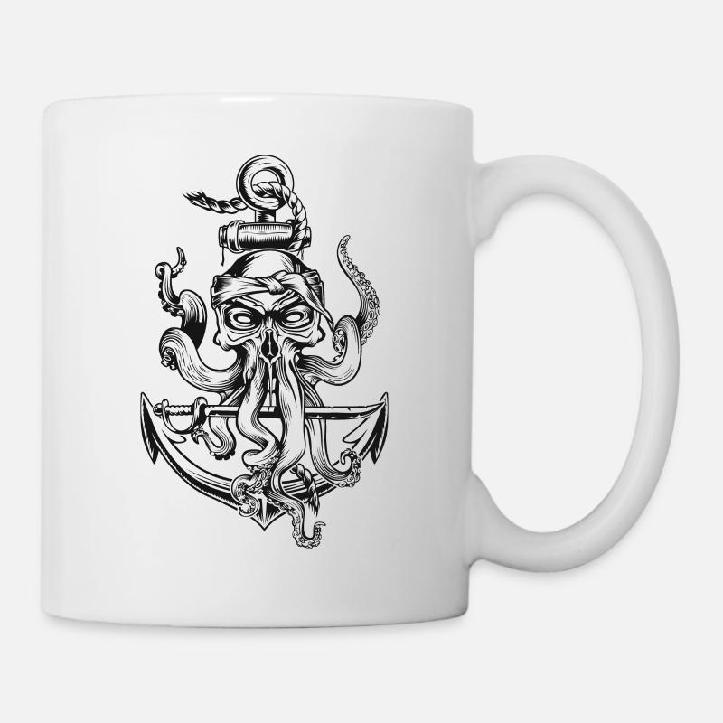 Pirat - Tasse - Weiß