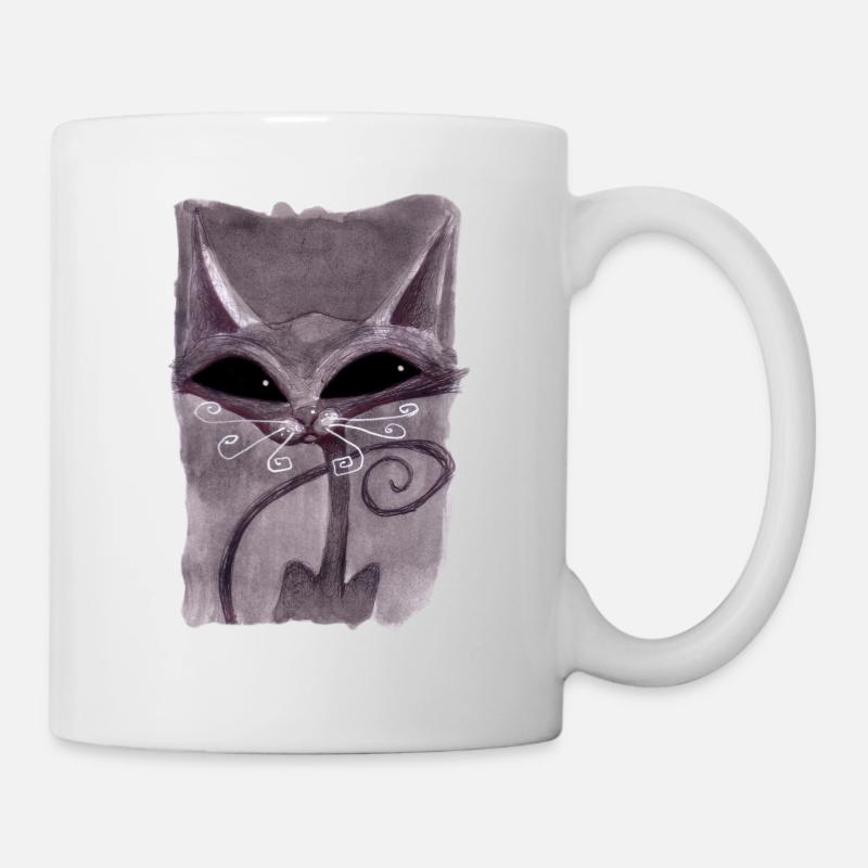 Seriennummer Cat 08 - Tasse - Weiß