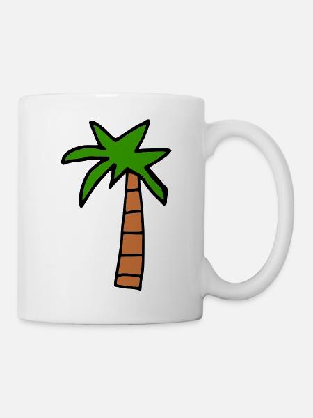 Palm tree - Mug - white