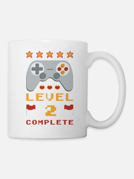 2nd Birthday Level 2 Complete - Mug - white