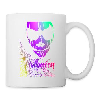 Scary Halloween – Rainbow - Mug - white - Right