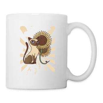 Katzenmama - Tasse - Weiß - Rechts