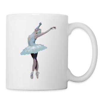 Danseuse classique - Mug blanc - blanc - Droite