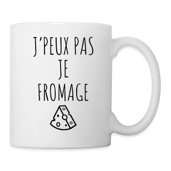 Fromager , Fromage , Travail , Métier , Job - Mug blanc - blanc - Droite