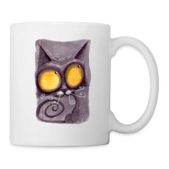 Serial Cat 15 - Mug - white - Right