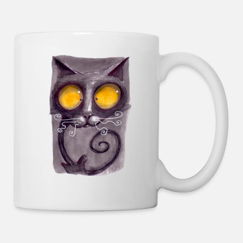 Serial Cat 13 - Mug blanc - blanc