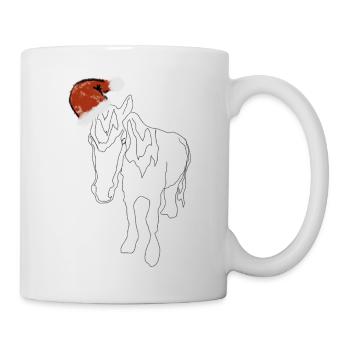 Weihnachts-Fritz - Tasse - Weiß - Rechts