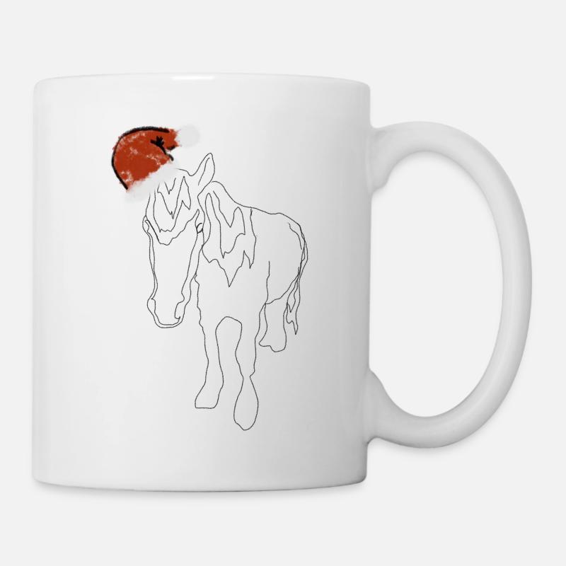 Weihnachts-Fritz - Tasse - Weiß