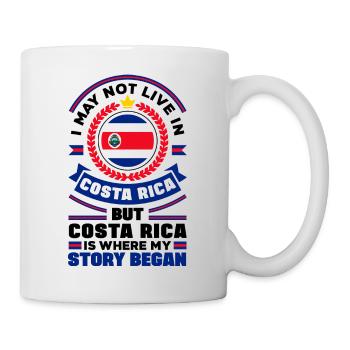 Costa Rica Costa Rican Costa Rica Flag Costa Rica - Mug - white - Right