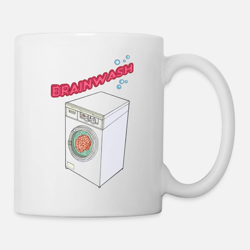 BRAINWASH - Mug - white