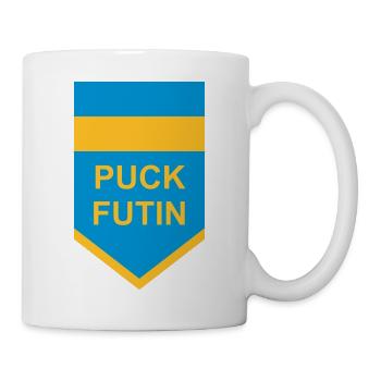 Conception du logo Puck Futin - Mug blanc - blanc - Droite