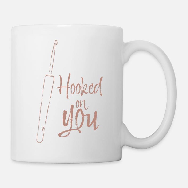 Häkeln - Tasse - Weiß