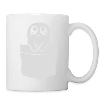 Comic Ghost Take Chest Pocket - Mug - white - Right