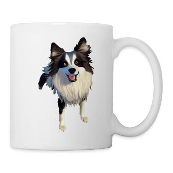 Border Collie Dog - Border Collie - Mug blanc - blanc - Droite