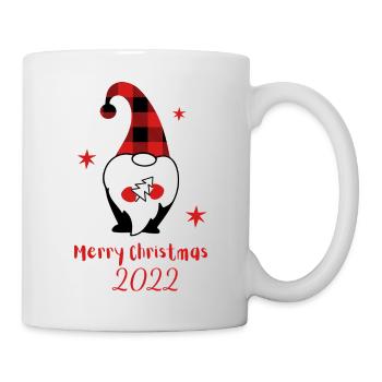 Joyeux Noël 2022 design - Mug blanc - blanc - Droite