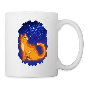 Firestar Bluestar Feuerstern Blaustern Katze - Tasse - Weiß - Rechts