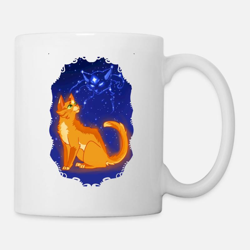 Firestar Bluestar Feuerstern Blaustern Katze - Tasse - Weiß