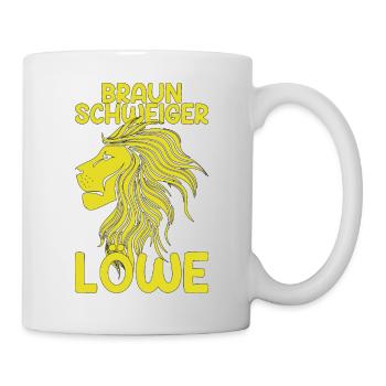 Braunschweig Löwe Braunschweiger Geschenkidee - Tasse - Weiß - Rechts