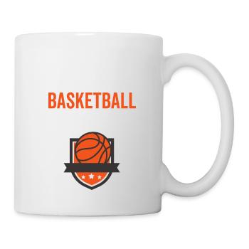 Eat Sleep Basketball Repeat - Mug - white - Right