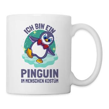 I Am A Penguin in Human Costume Penguins - Mug - white - Right